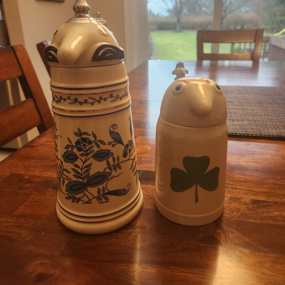 Schultz and Dooley Beer Steins